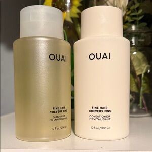 OUAI Fine Hair Shampoo and Conditioner Duo